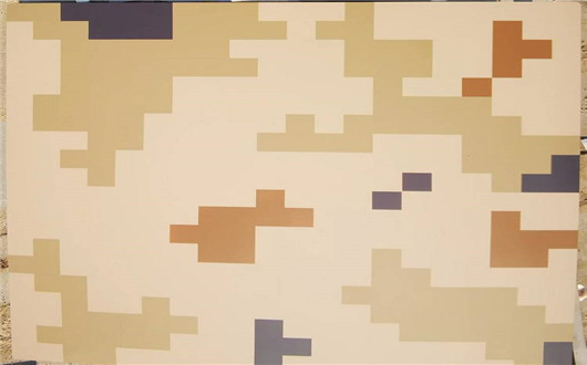 贵港荒漠迷彩漆喷涂